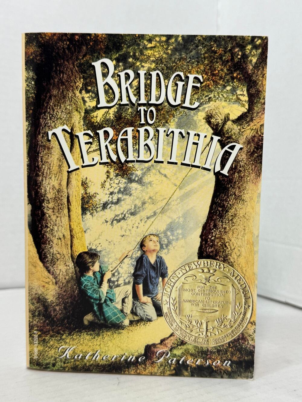 First Scholastic Printing Bridge to Terabithia by Katherine Paterson
